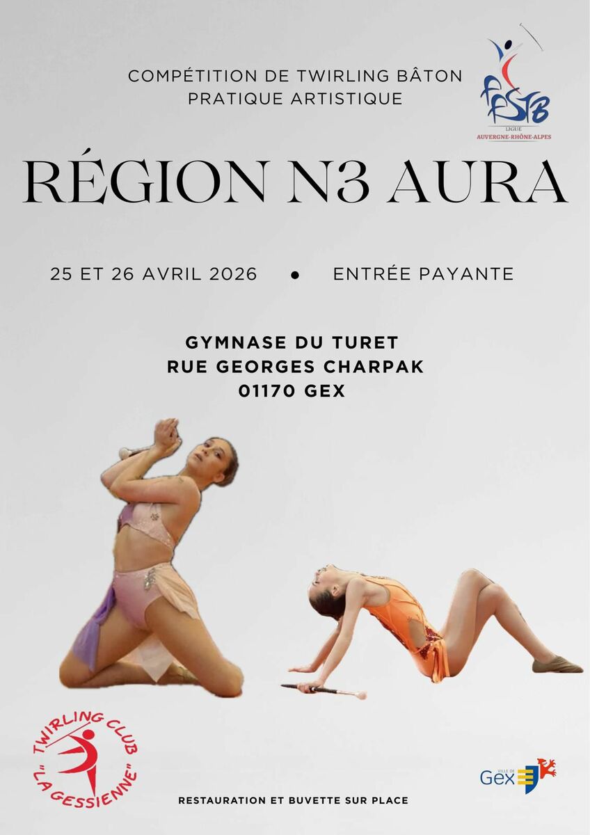 Nous accueillons la Ligue N3 à Gex !