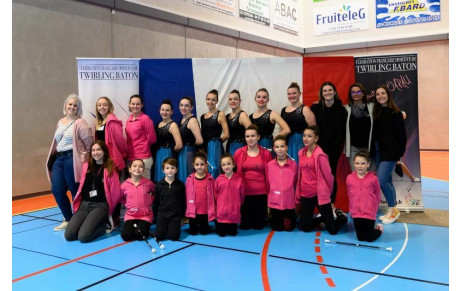 9 Titres de Champion de l'Ain pour le Twirling Club La Gessienne
