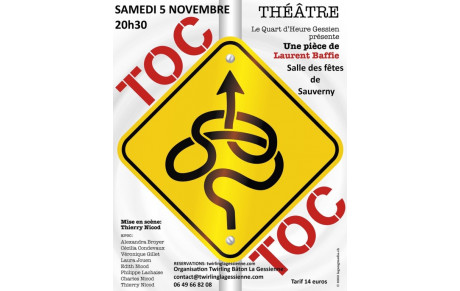 Soirée Théâtre avec le Quart D’Heure Gessien