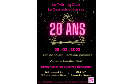 Le Twirling Bâton la Gessienne Fête ses 20 ans 