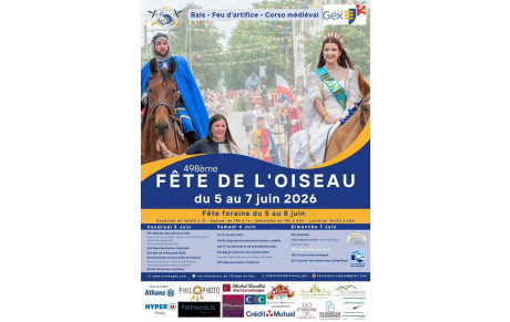 Le traditionnel défilé de la Fête l'Oiseau de Gex !